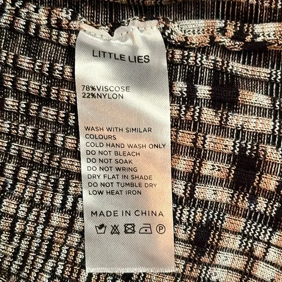 Anthropologie Spaced Dyed 70s Cardigan, Little Lies, size S/M NWOT - Picture 6 of 6
